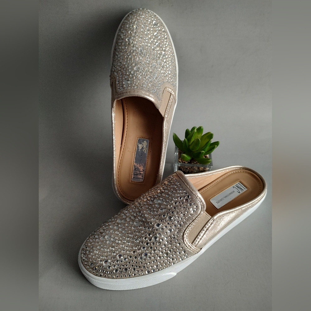 Slip-On Sneakers Women  I.N.C. Women's Sesilia Backless  Size 7M Platform Mule